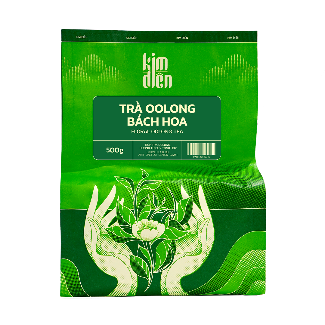 Trà Ô Long Bách Hoa Kim Điền – hương thơm đa tầng, vị trà thanh ngọt và tinh tế